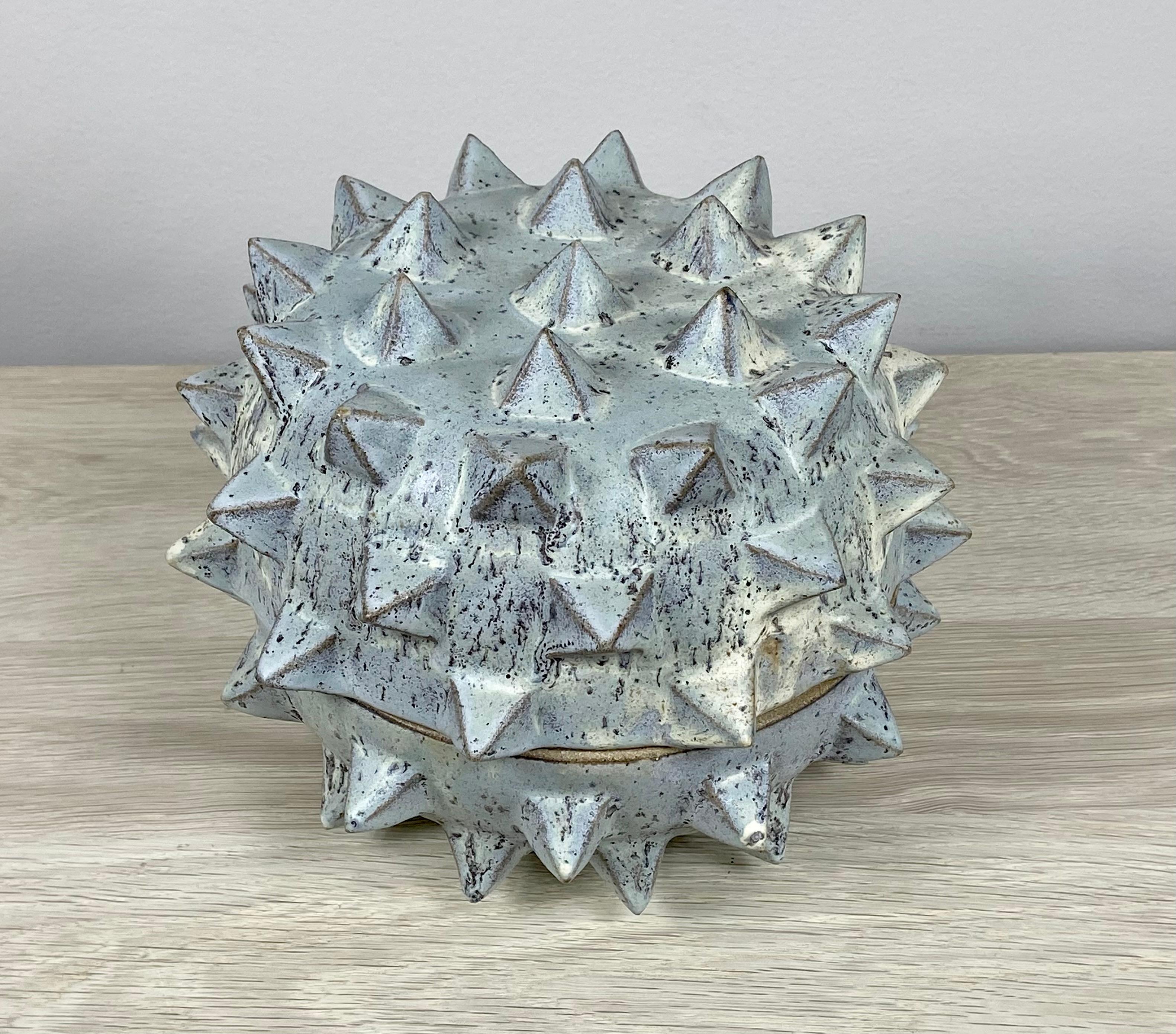 Spiky Ceramic Vessel By LGS Studio For Sale 4