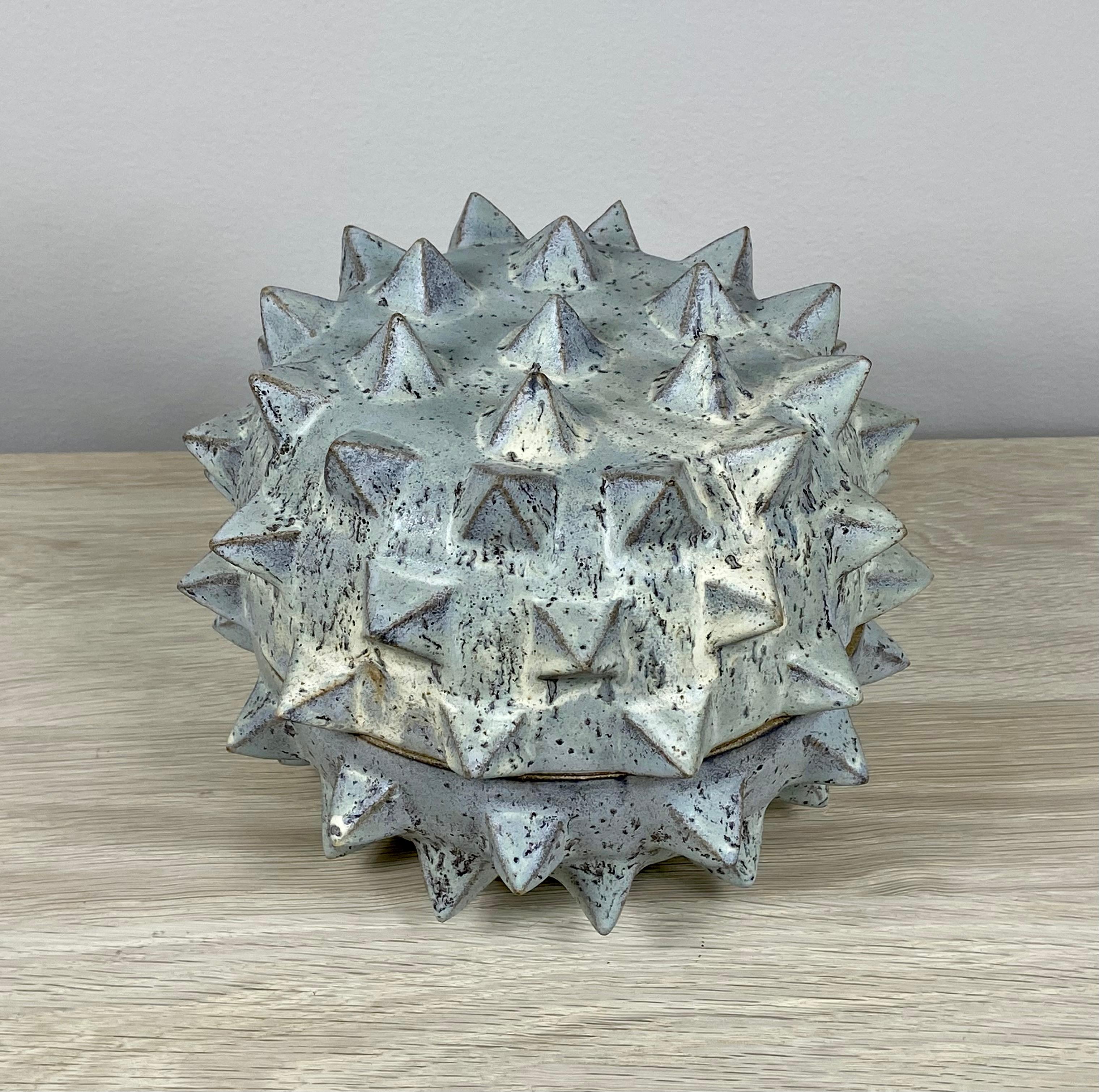 Spiky Ceramic Vessel By LGS Studio For Sale 5