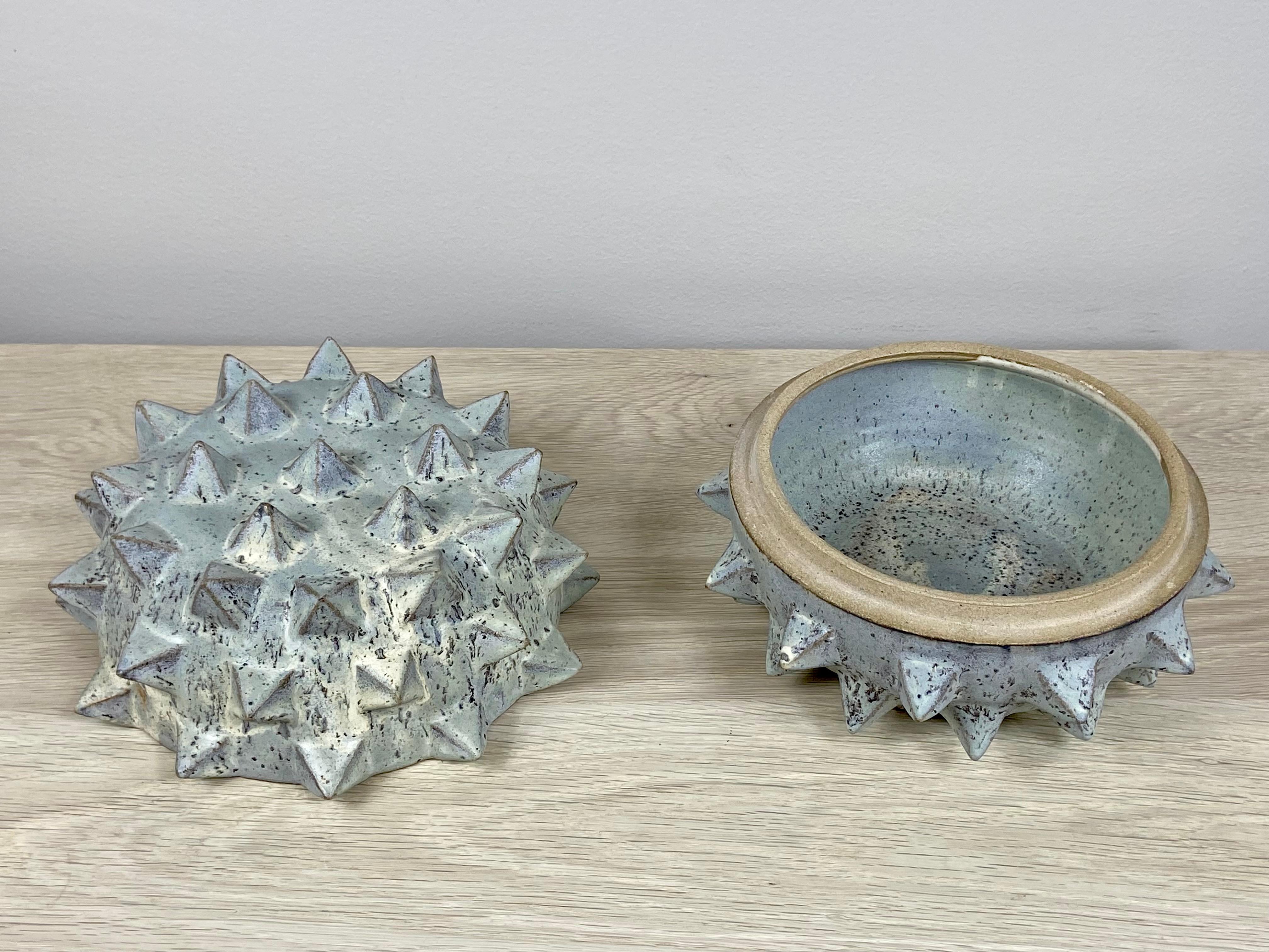 Spiky Ceramic Vessel By LGS Studio For Sale 6