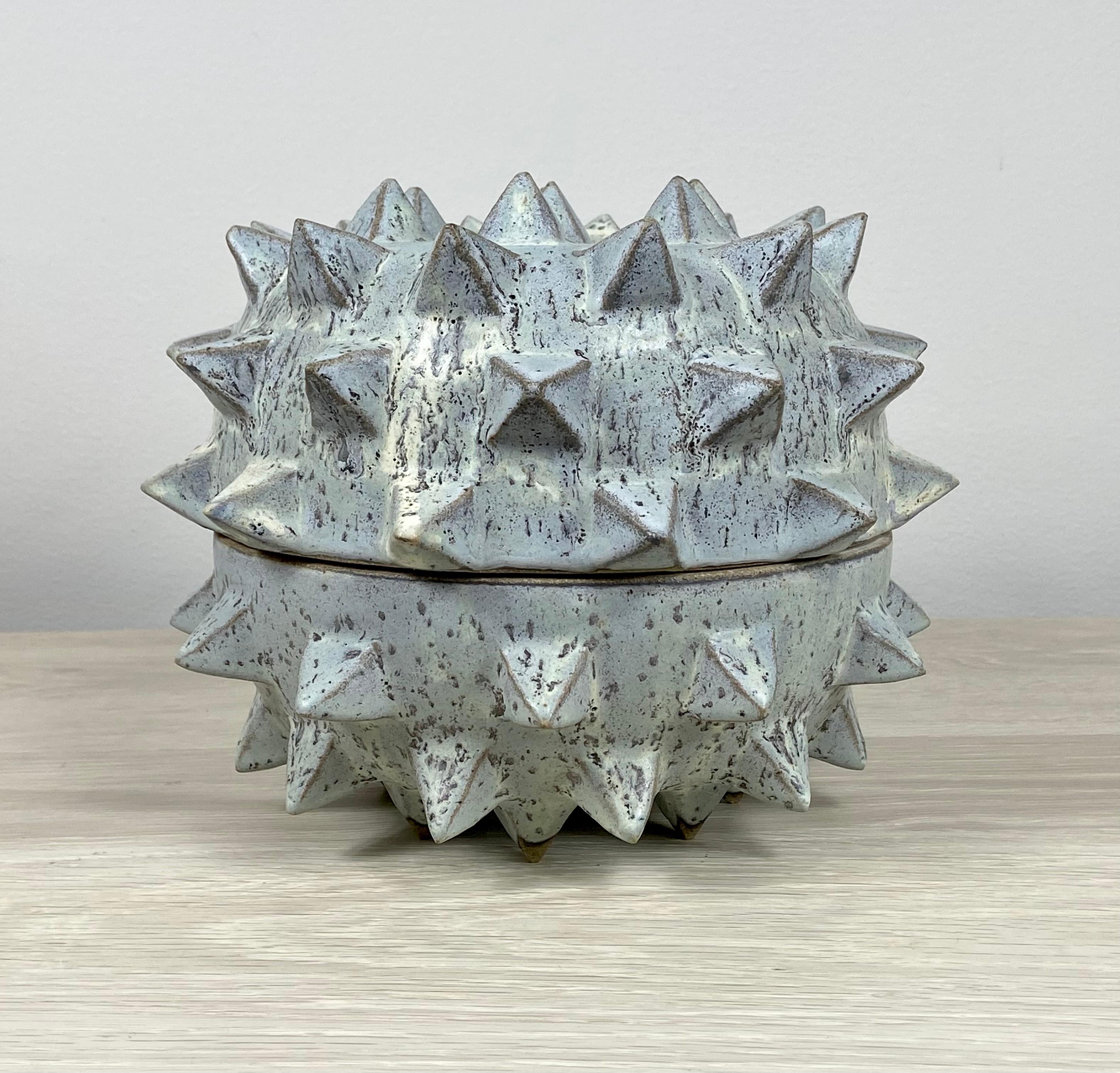 Spiky Ceramic Vessel By LGS Studio For Sale 8
