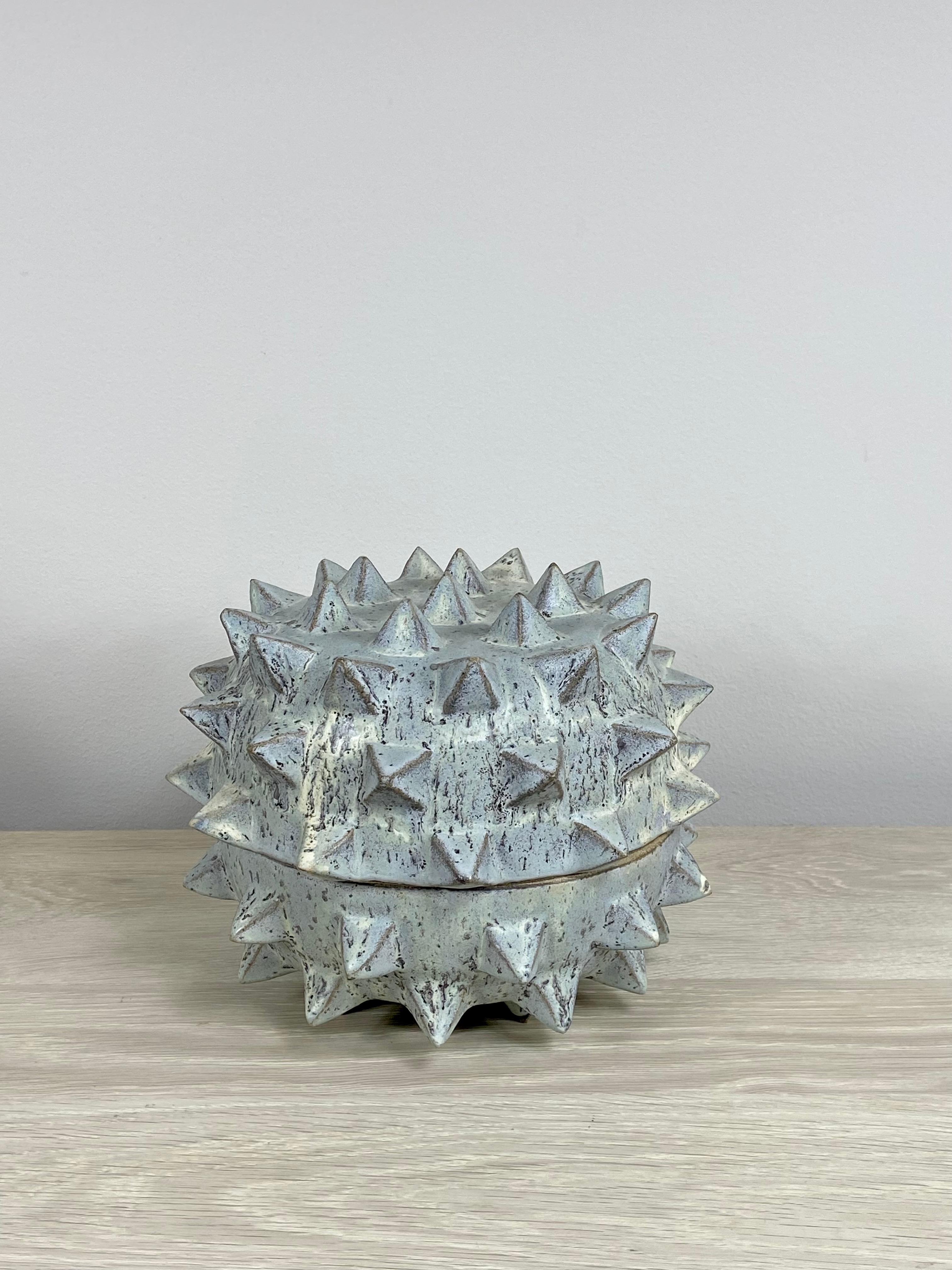 Spiky Ceramic Vessel By LGS Studio In New Condition For Sale In Norwalk, CT