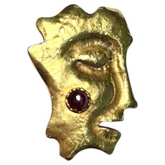 Broche Gio' Pomodoro, pièce unique 1953