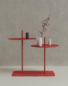 Spin 02 Red Coffee Table by Oito