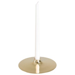 Spin Candle Holder Large in Brass, Viya by Vikram Goyal