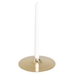 Spin Candle Holder Medium in Brass, Viya by Vikram Goyal