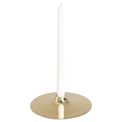 Spin Candle Holder Small in Brass, Viya by Vikram Goyal