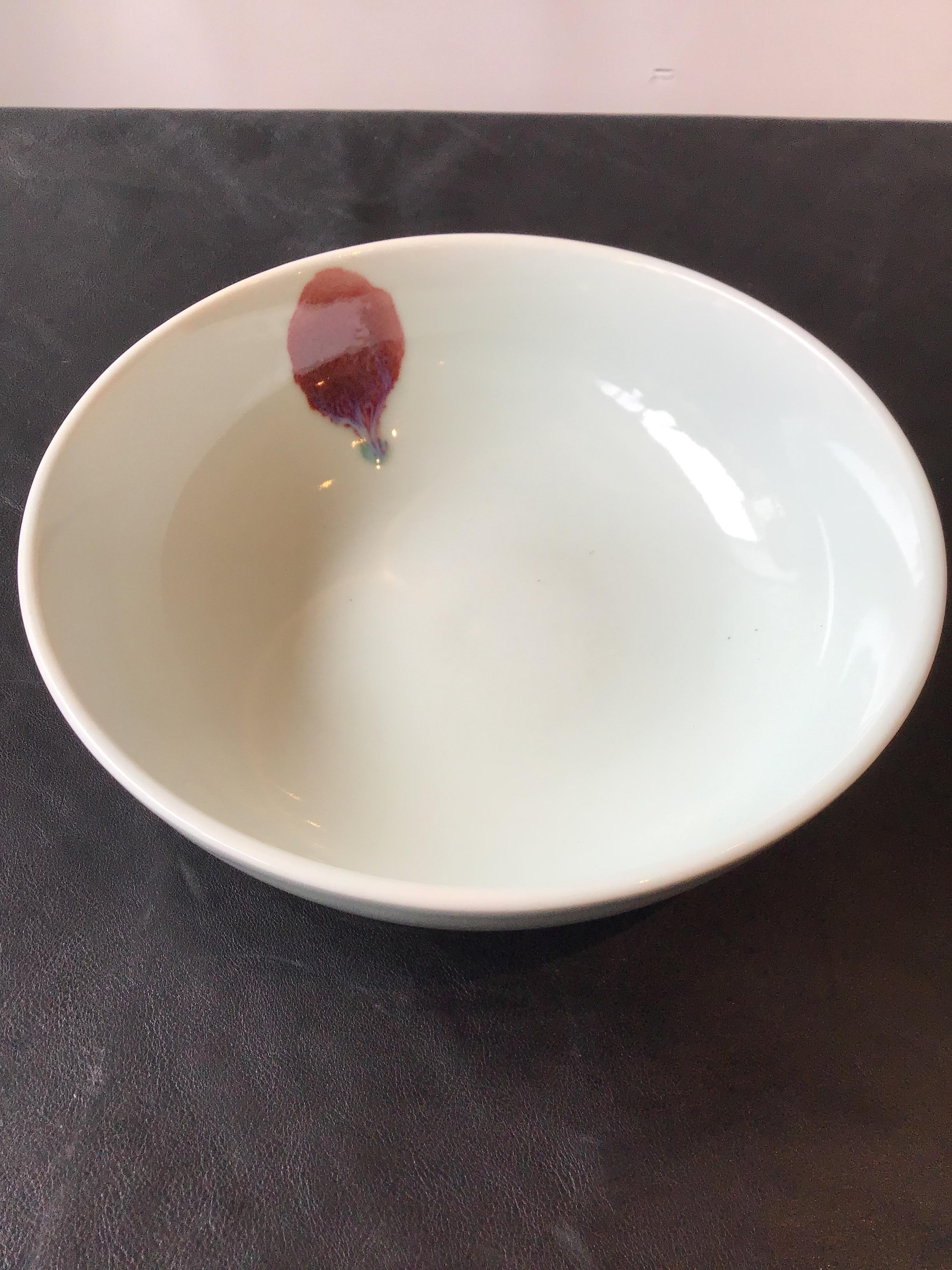 Spin Ceramics Bowl In Good Condition For Sale In Tarrytown, NY