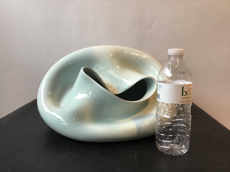 Spin Ceramics Crushed Vase For Sale at 1stDibs