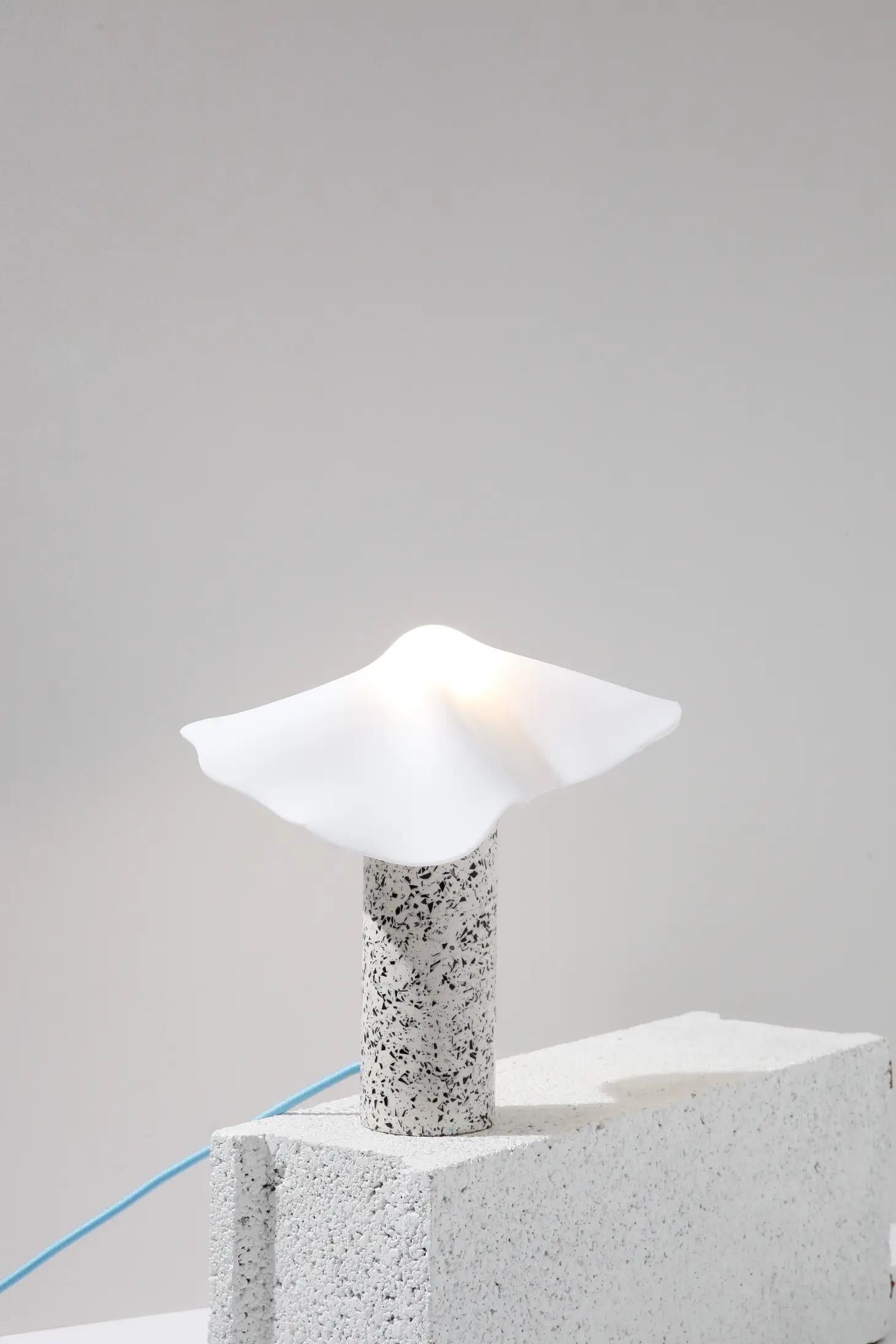 Modern Spin-It Lamp  For Sale