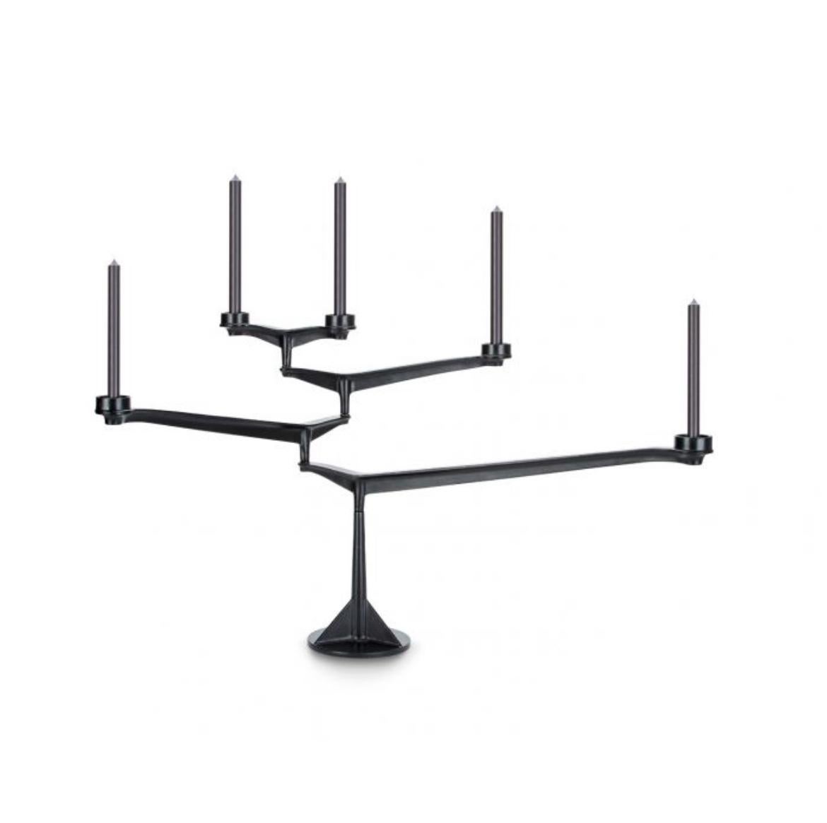 English Spin Large Iron Candelabra by Tom Dixon