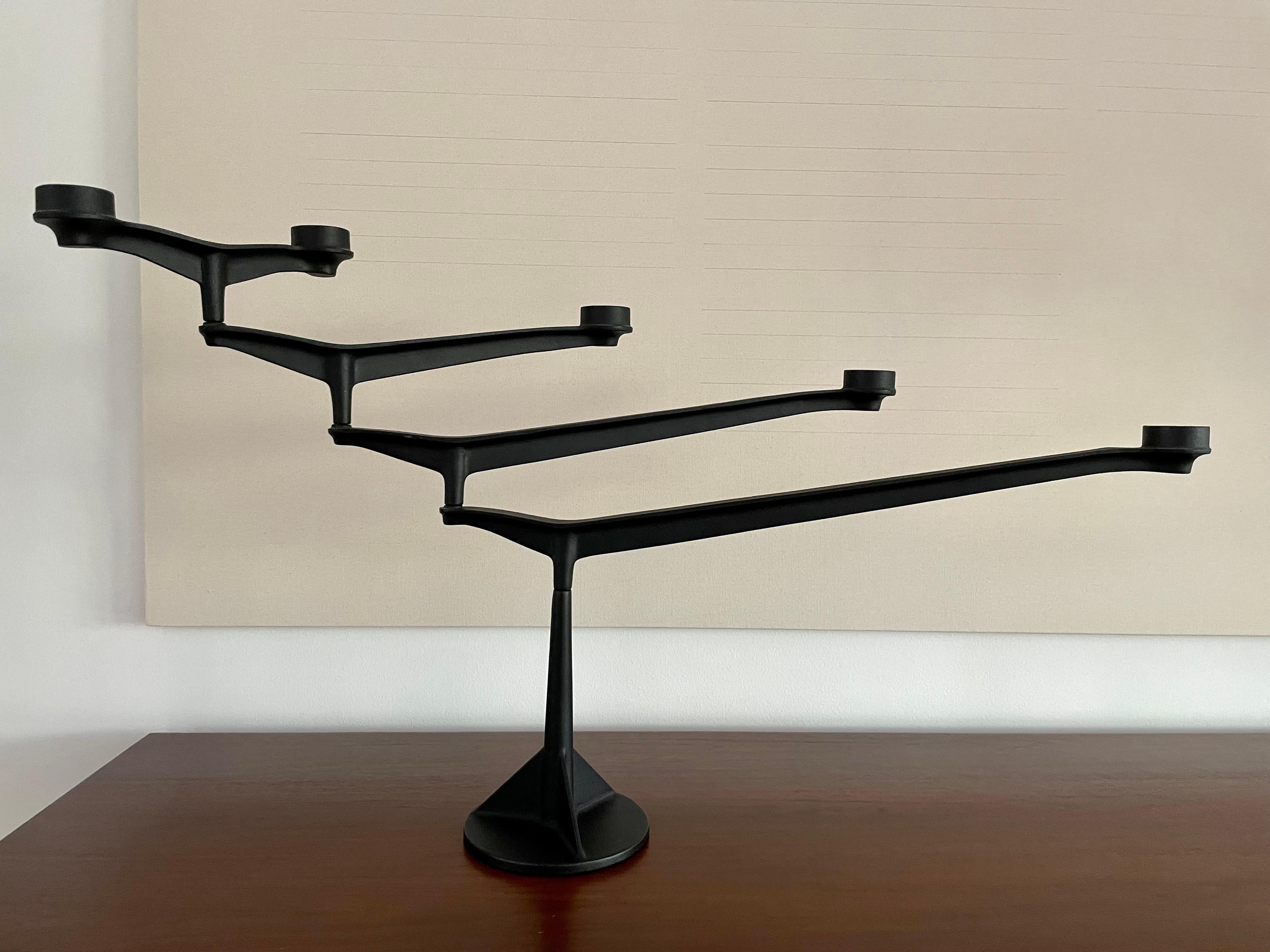 Metalwork Spin Large Iron Candelabra by Tom Dixon