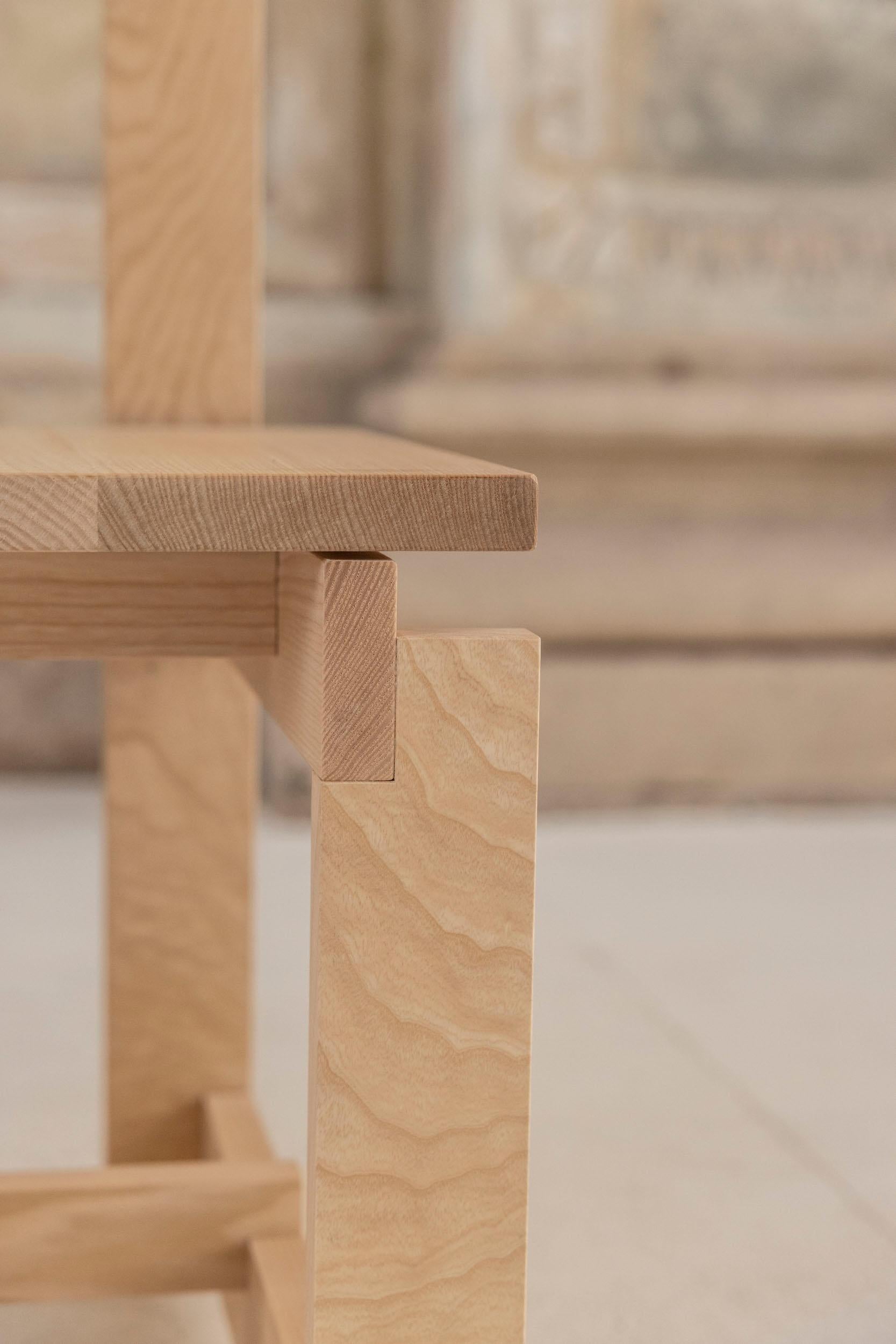 Stuhl „Spina“ entworfen von David Dolcini für Volumnia im Angebot 8