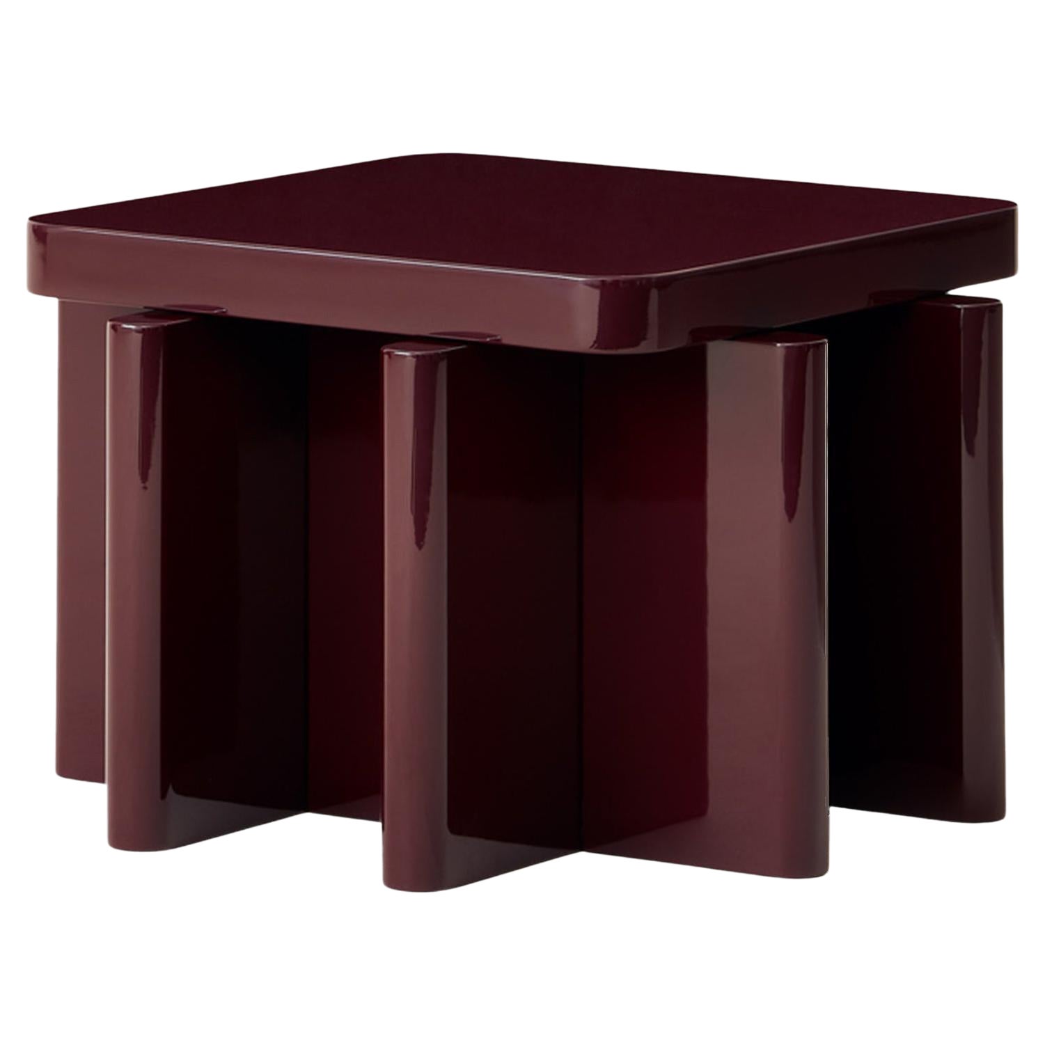 Spina T2.2 Side Table by Cara Davide For Sale