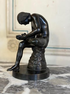 Spinario or the Thorn Picker, bronze after the Antique, 19th century