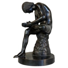 Spinario or the Thorn Picker, bronze after the Antique, 19th century