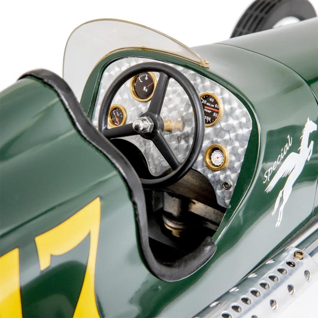 Contemporary Spindizzies Green Racing Model For Sale