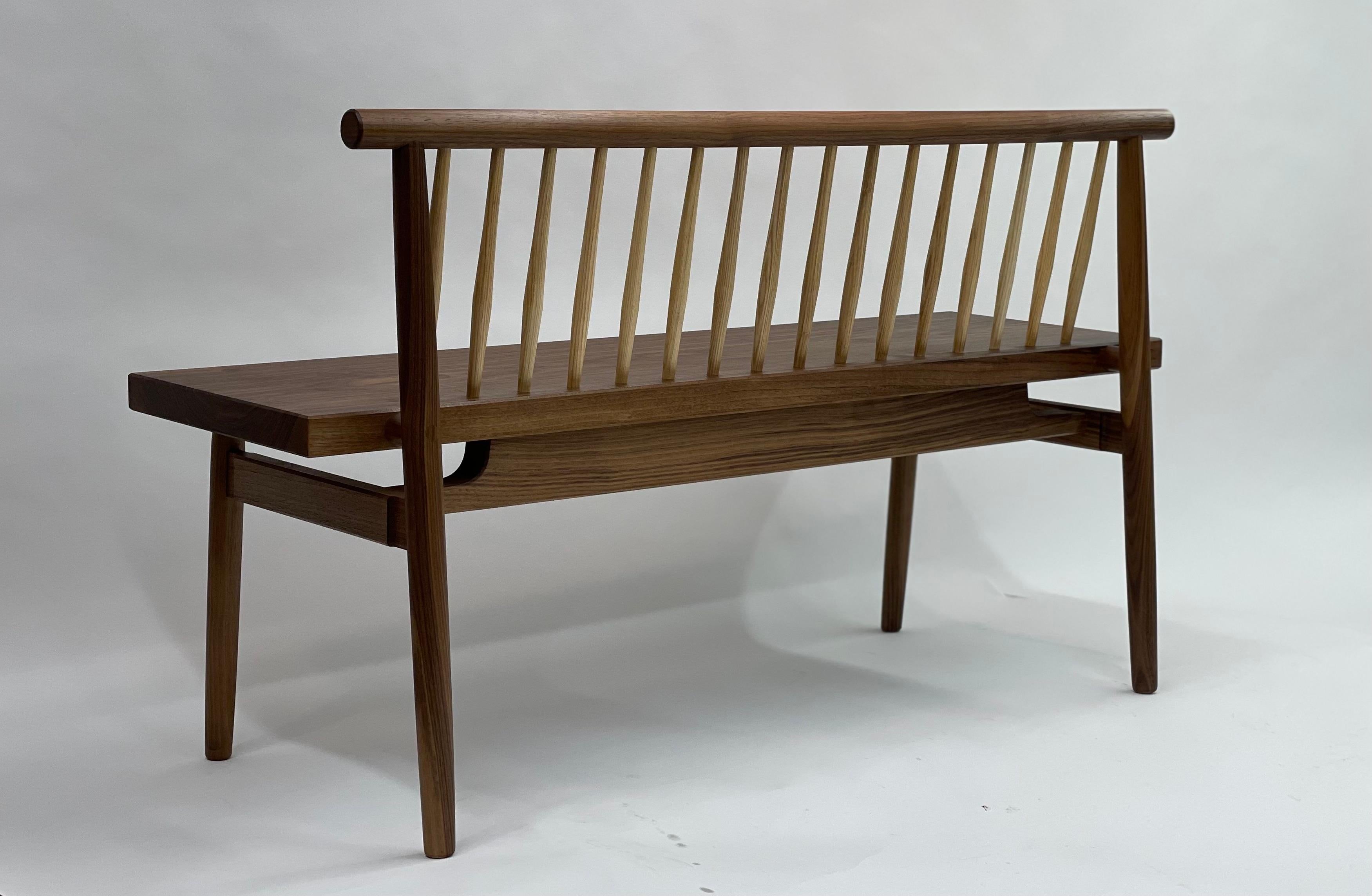 how to build a wooden bench with a back