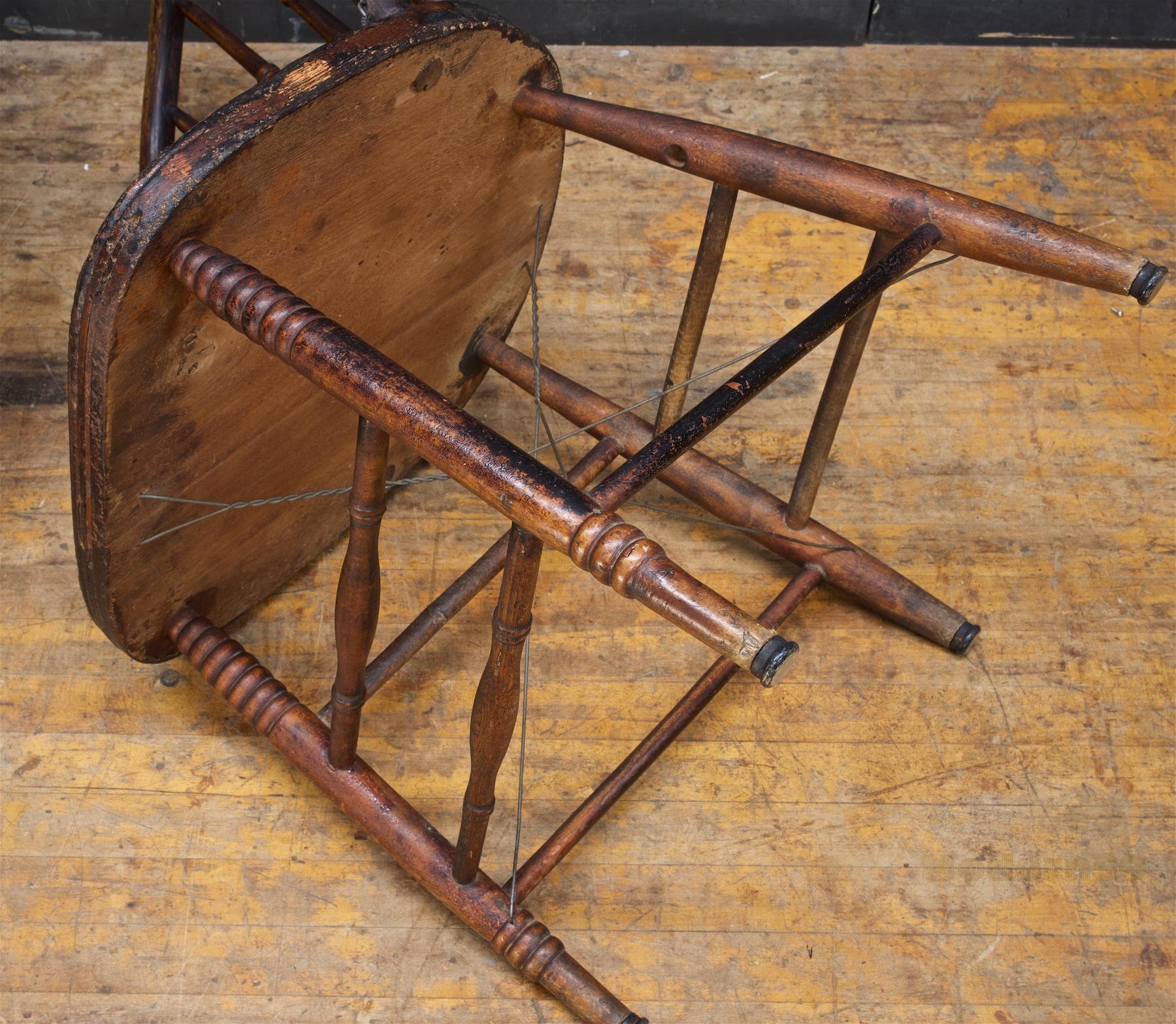 farmhouse spindle back chairs