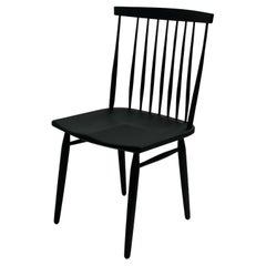 Spindle Back Dining Chair in Ebonized Oak by Brian Holcombe