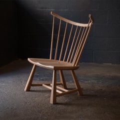 Spindle Back Lounge Chair
