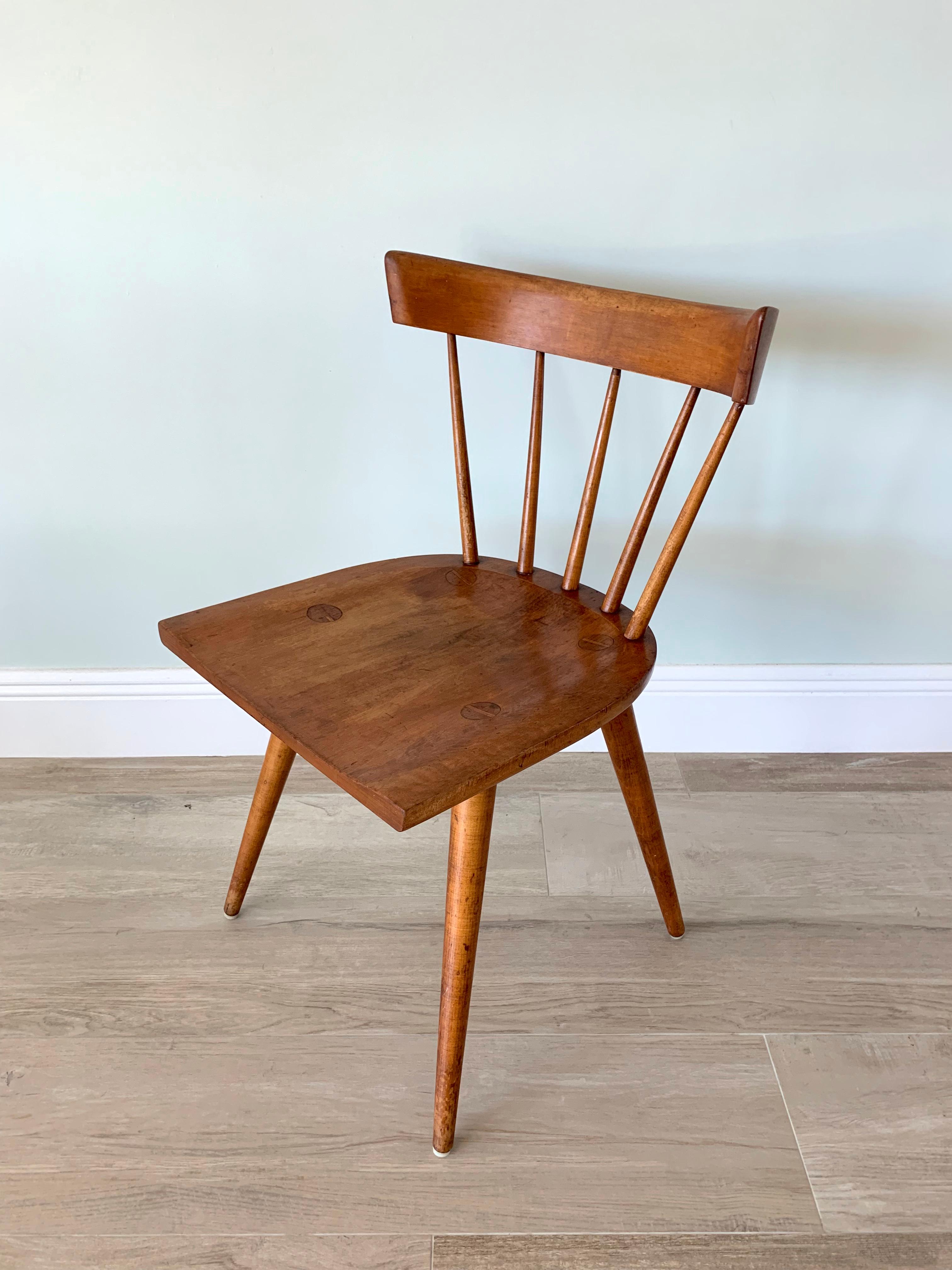 Spindle Back Planner Group Chair by Paul McCobb for Winchendon, 1950s In Good Condition In La Teste De Buch, FR
