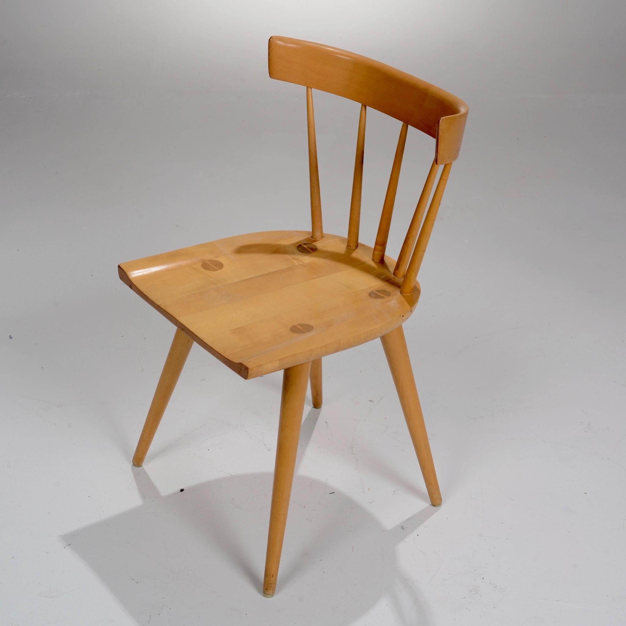 Spindle Back Planner Group Chair by Paul McCobb for Winchendon In Good Condition In Los Angeles, CA