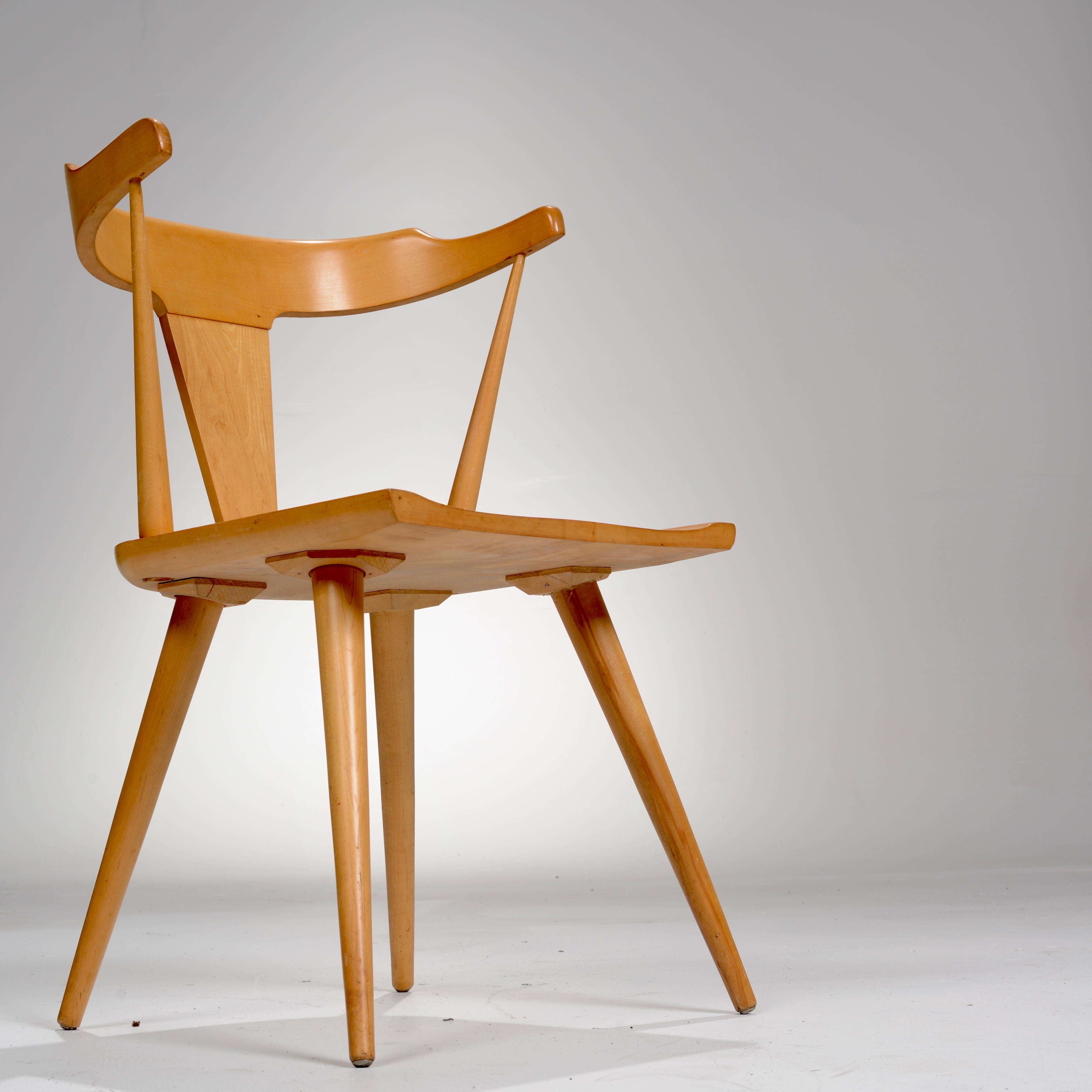 Mid-20th Century Spindle Back Planner Group Chairs by Paul McCobb for Winchendon For Sale