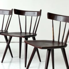 Sillas de comedor con respaldo de huso Planner Group de Paul McCobb para Winchendon