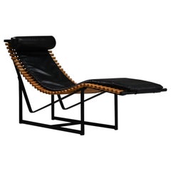 Spine back chaise longue by Peter Strassl, 1970s Germany.