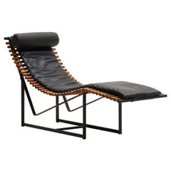 “Spine back” lounge chair by Peter Strassl, 1970s Germany.