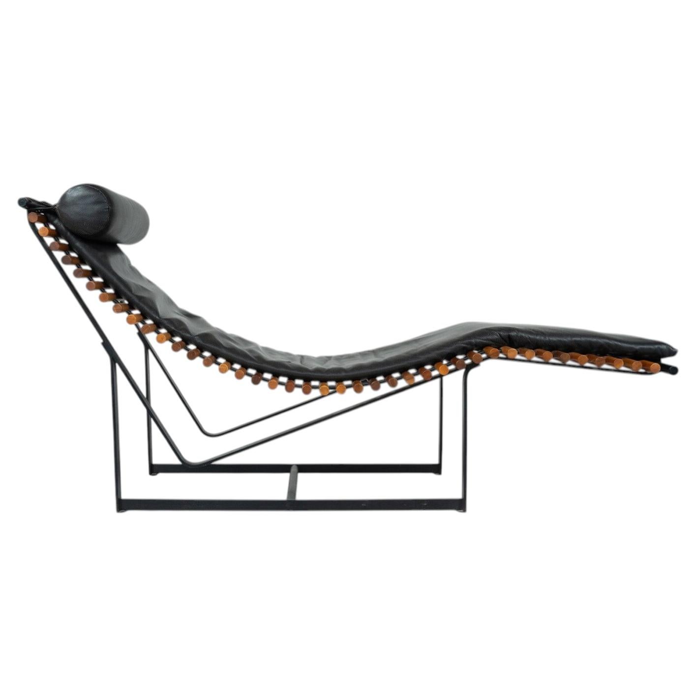 "Spine Back" Lounge Chair by Peter Strassl, Germany, 1970s
