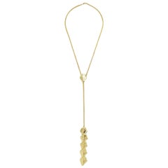 Spine Necklace in Gold