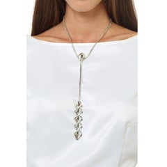 Spine Necklace in Gun Metal