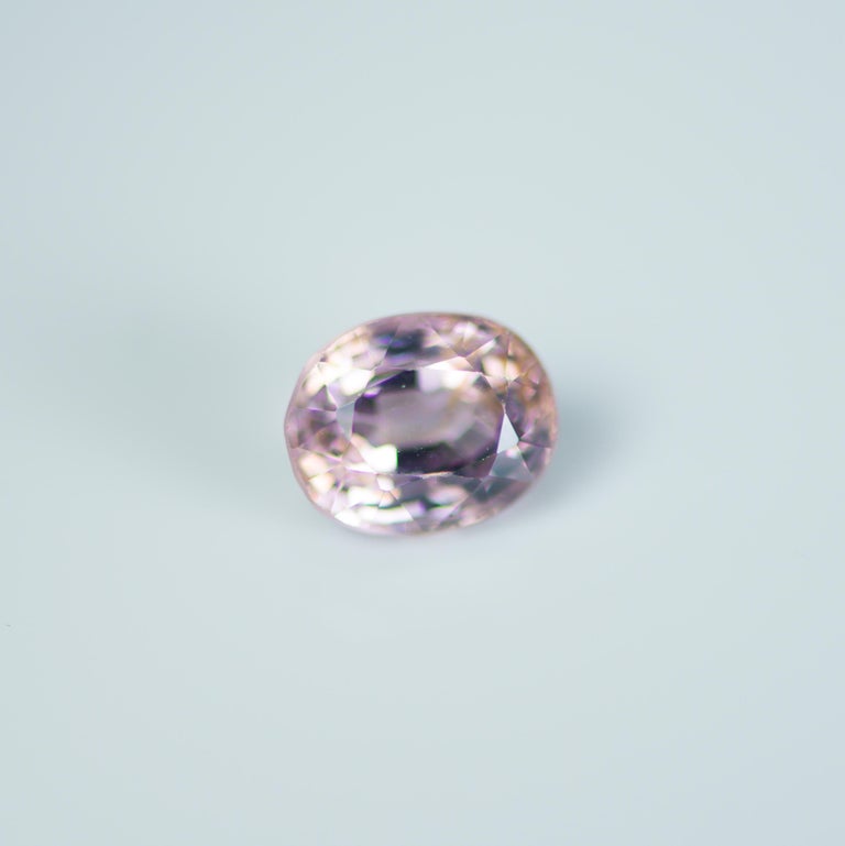 Rare Zircon Naturel De Tanzanie - 1,09 Carats - Orange - Taille P226.129T