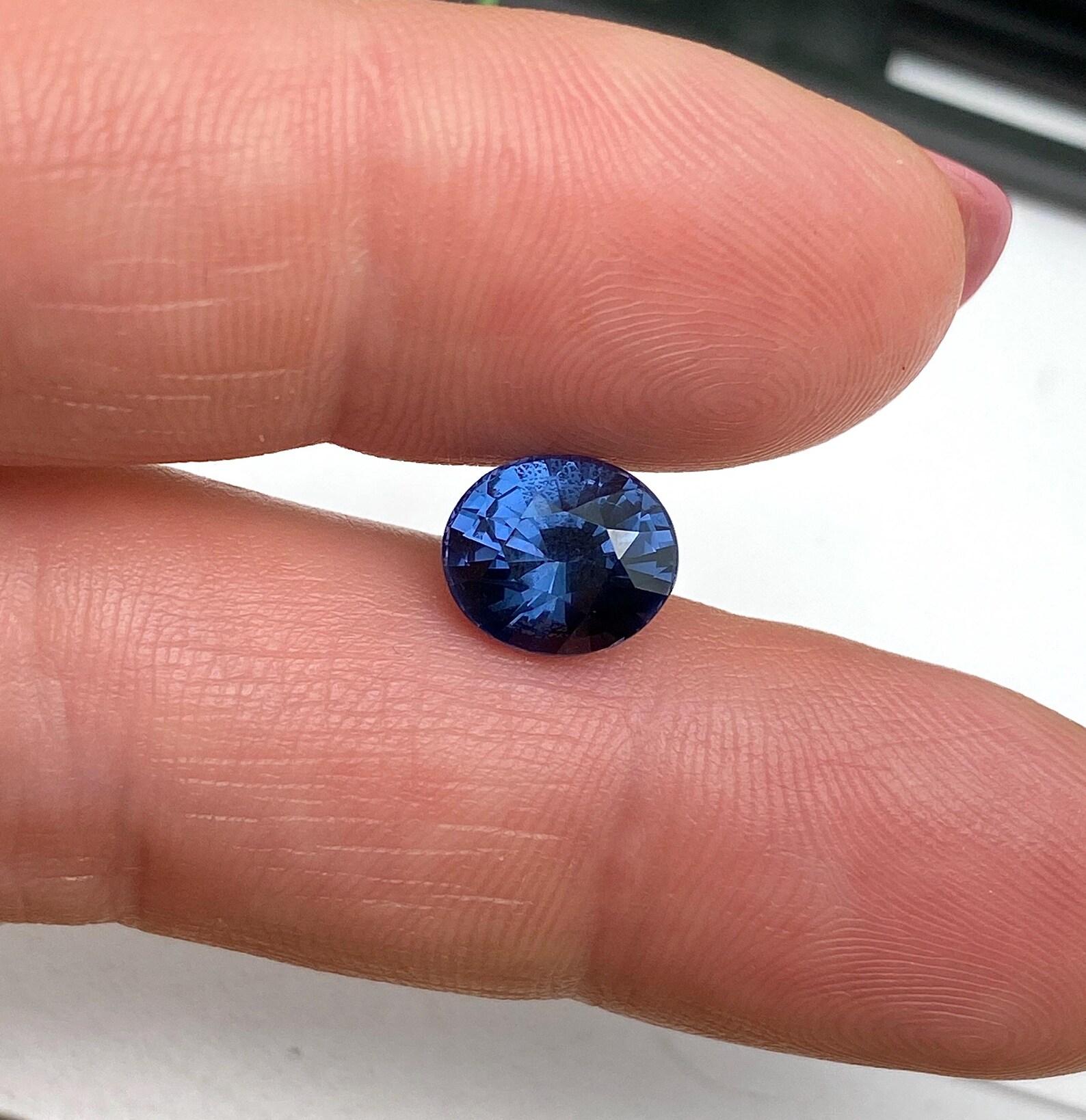 Spinel Cobalt VIVID Blue 2.99Ct natural gemstone, Oval cut, Tanzania Certificate For Sale 1