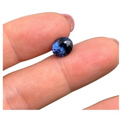 Spinel Cobalt VIVID Blue 2.99Ct natural gemstone, Oval cut, Tanzania Certificate