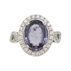 Espinela Diamante Anillo de Oro