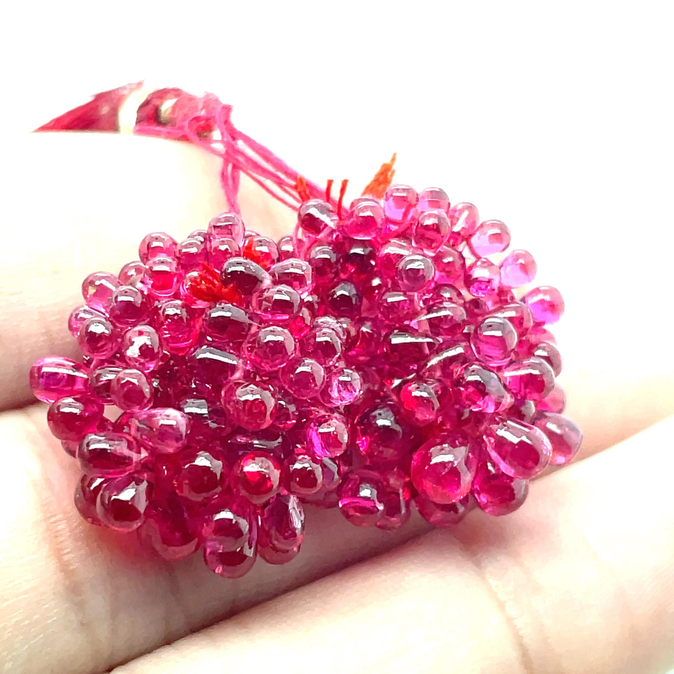 Spinel Drops Cts 44.48 For Sale 3