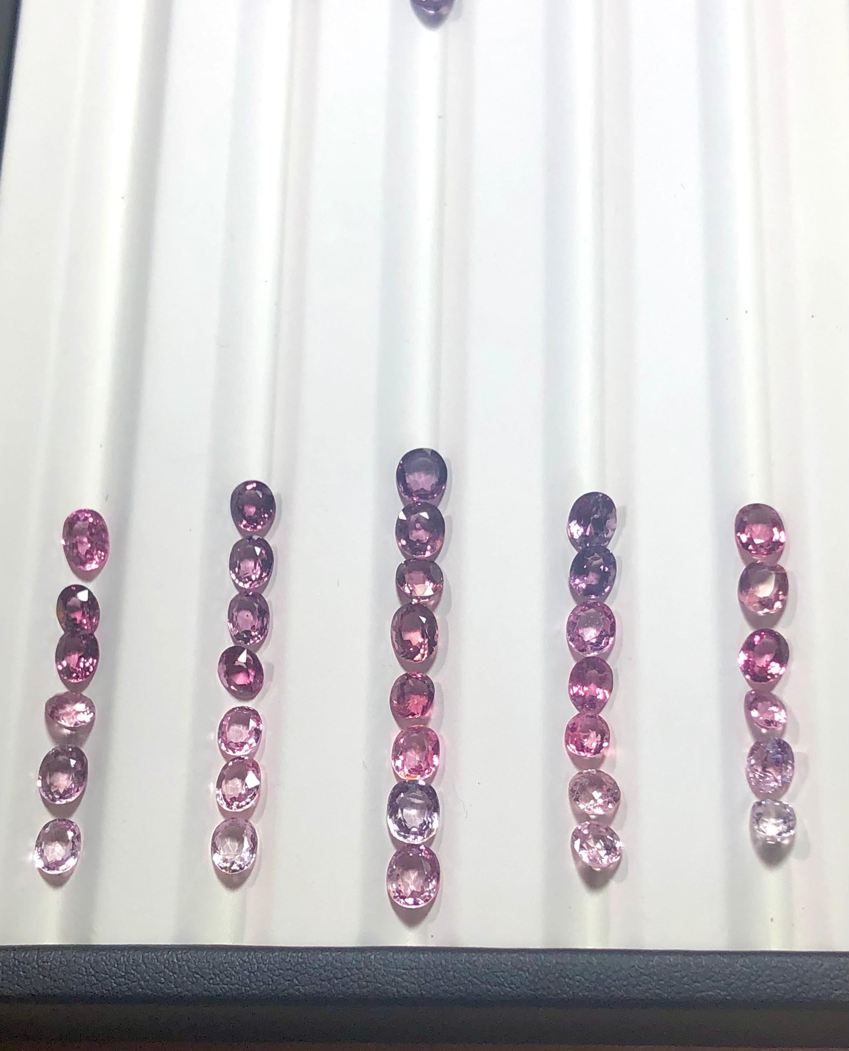 Artisan 54.50 Carat Lot of exclusive Spinel 68 Pcs No Heat Gemstone For Sale