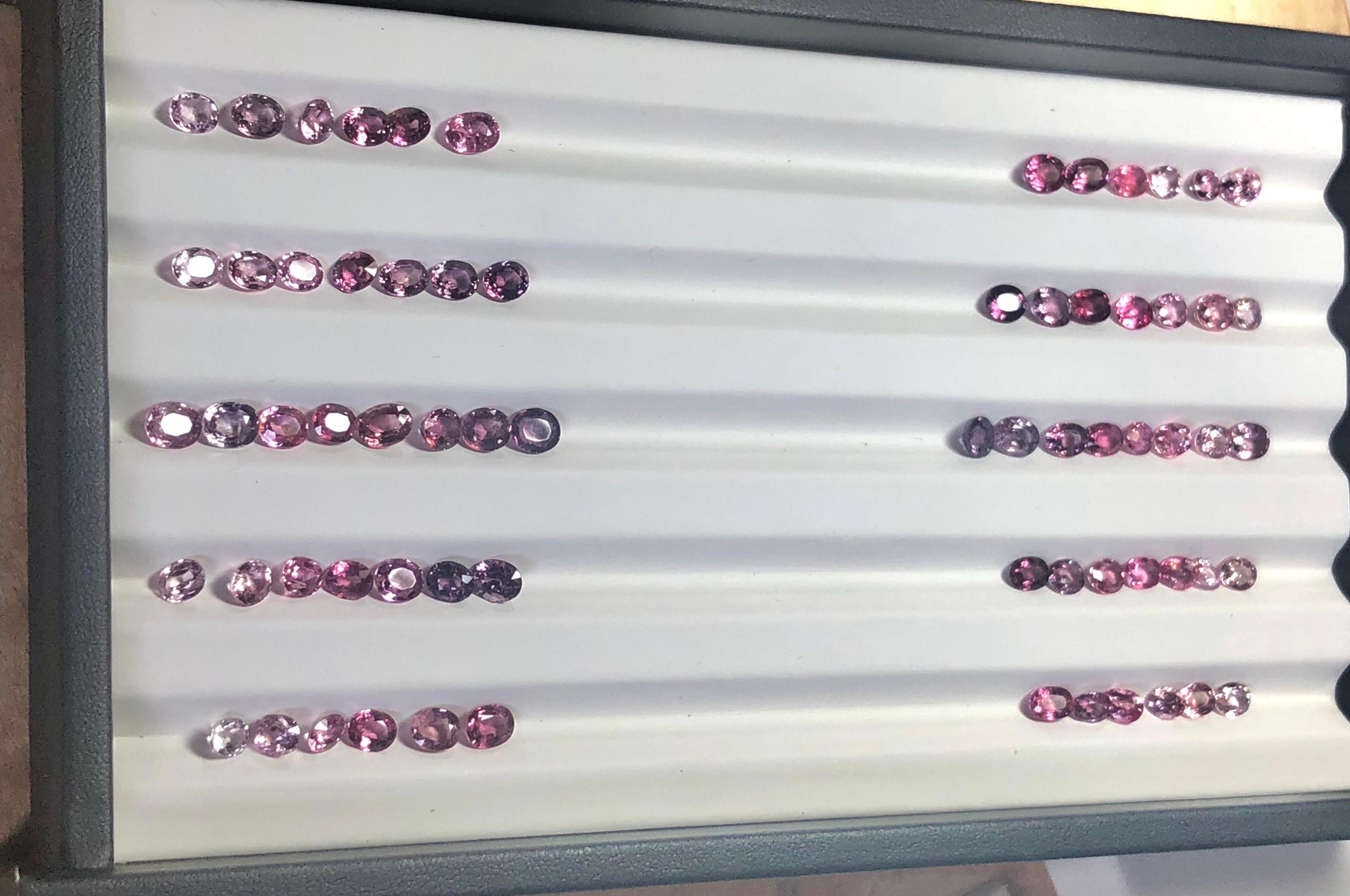 54.50 Carat Lot of exclusive Spinel 68 Pcs No Heat Gemstone For Sale 1
