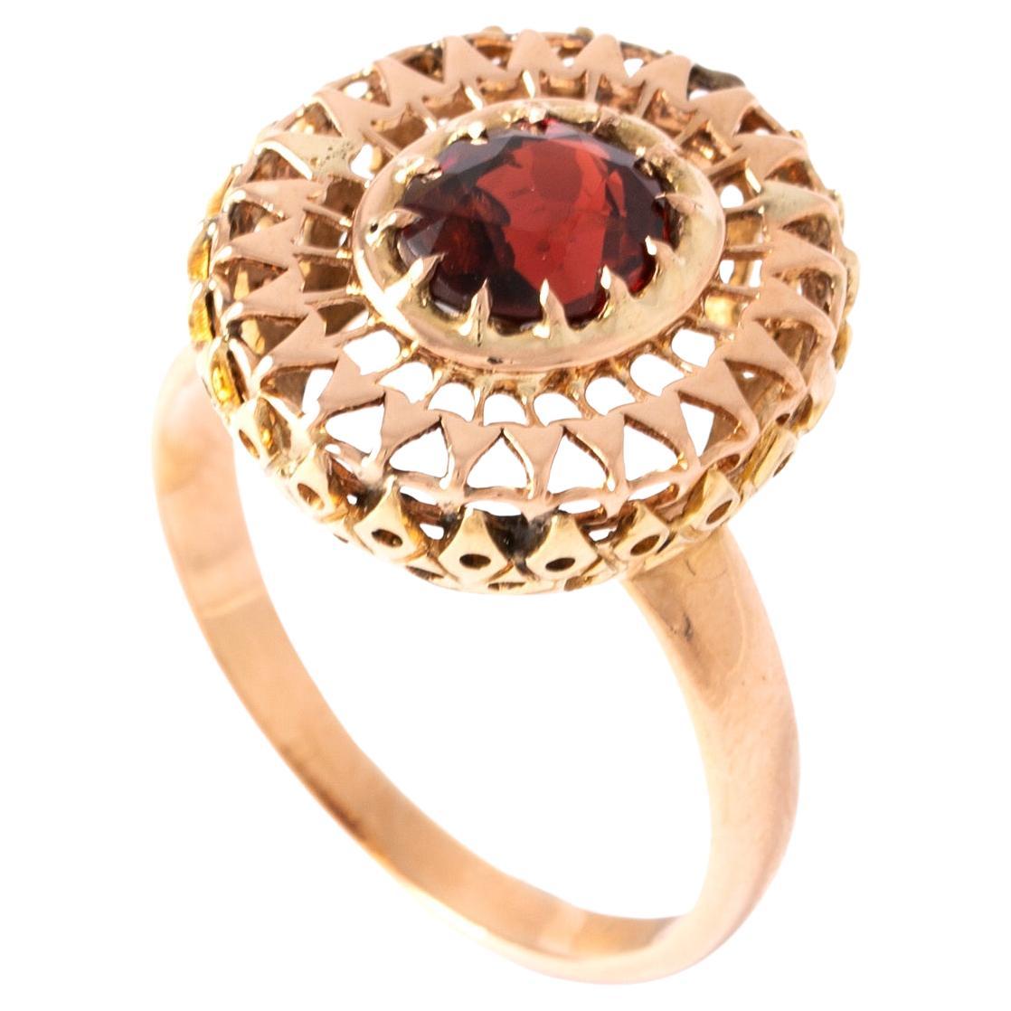 Spinel Gold Ring