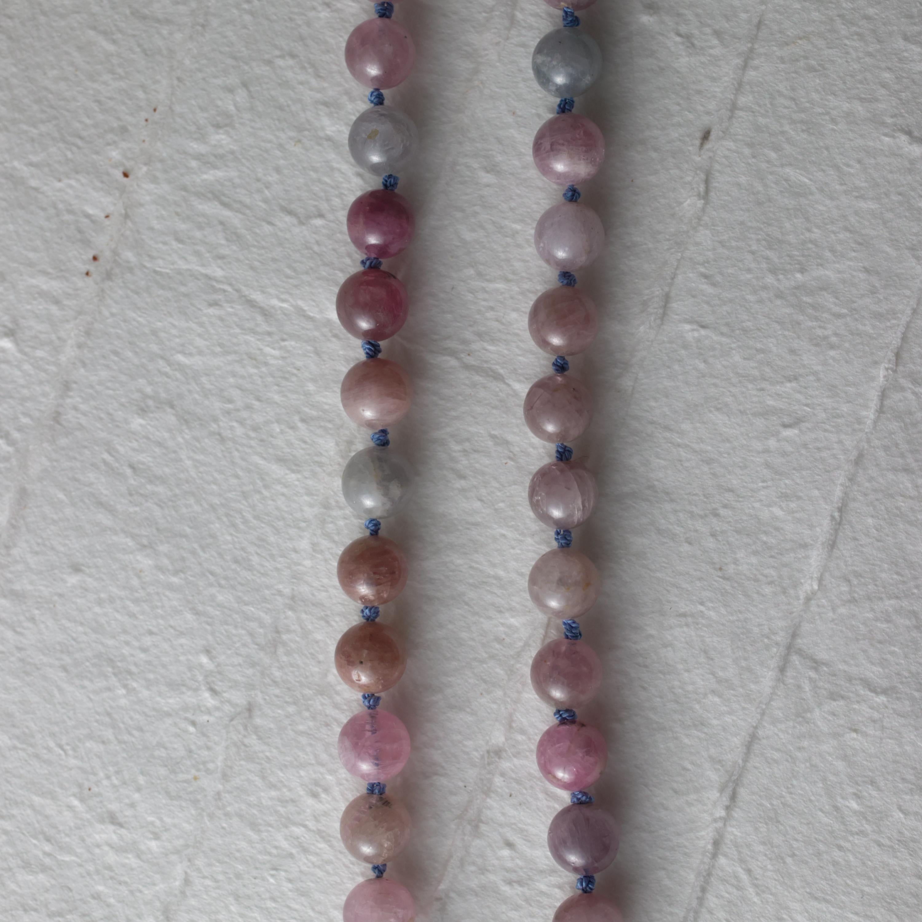 Spinel Necklace with Zircon and Diamond Clasp Certified No-Heat 4