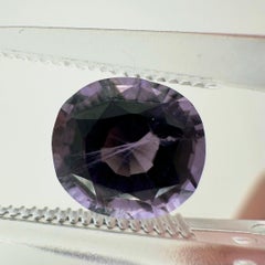 Spinelle ovale coussin, 2,10 ct, violet Spinelle naturel non traité thermiquement du Vietnam