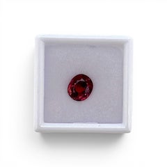 Spinel oval cushion 2.30 ct Deep Pink  Vietnam No-Heated Natural Spinel