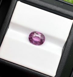 Spinel Pink loose 3.28Ct natural gemstone, Oval cut, Certificate GFCO, Sri Lanka