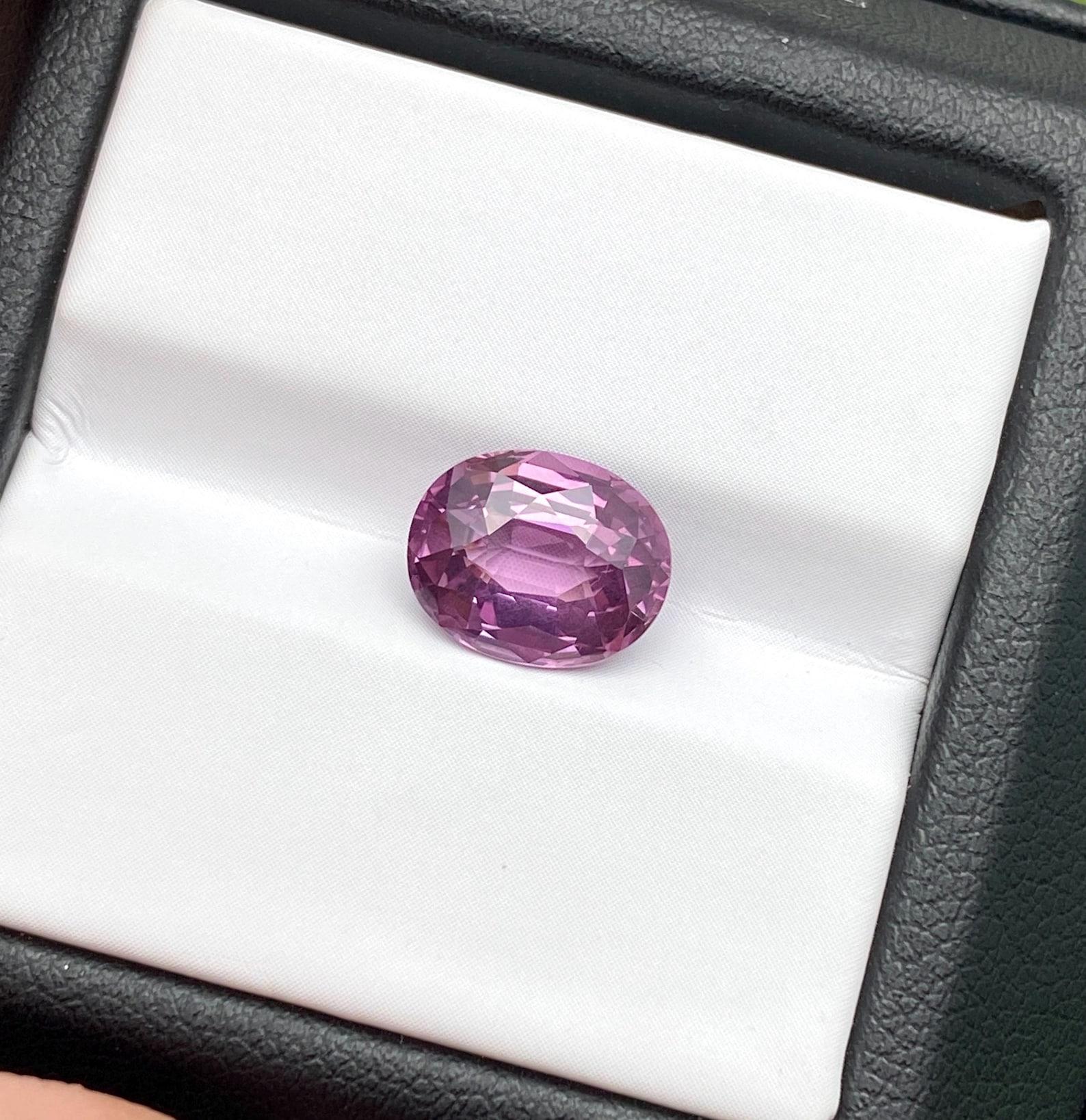 Spinell Pink lose 3.28Ct natürlicher Edelstein, Ovalschliff, Zertifikat GFCO, Sri Lanka im Angebot 4