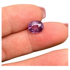 Spinelle rose non sertie, pierre précieuse naturelle de 3,28 carats, taille ovale, certificat GFCO, Sri Lanka