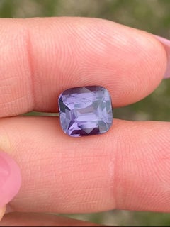 Spinel Purple 3.56Ct natural gemstone, Cushion cut, Tanzania, GFCO certified