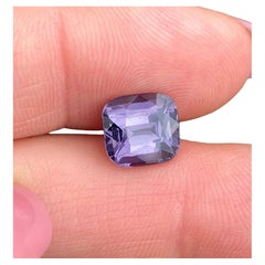 Spinel Purple 3.56Ct natural gemstone, Cushion cut, Tanzania, GFCO certified