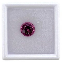 Spinel round 1.75 ct Vivid Pink  Vietnam No-Heated Natural Spinel